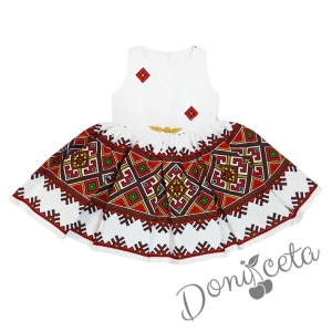 Детска рокля без ръкав с фолклорни/етно мотиви тип народна носия 8436345