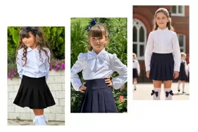  ДЕТСКИ РИЗИ С ДЪЛЪГ РЪКАВ ЗА МОМИЧЕ   