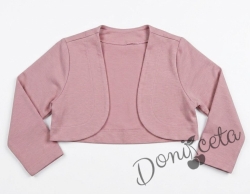 Детско болеро  за момиче в розово Contrast