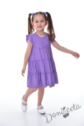 Ежедневна детска рокля в лилаво Жанна