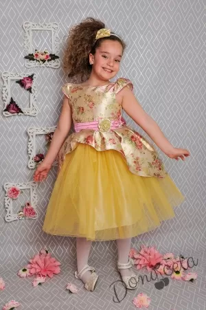 Празнична рокля на цветя