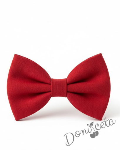 Фиба с панделка в червено