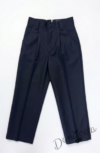 Официален панталон в черно за момче