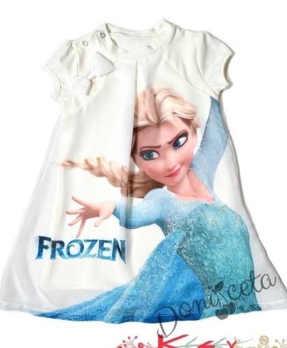 Лятна детска рокля с Елза от Замръзналото кралство