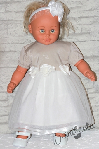 Официална бебешка/детска рокля за шаферка или кръщене