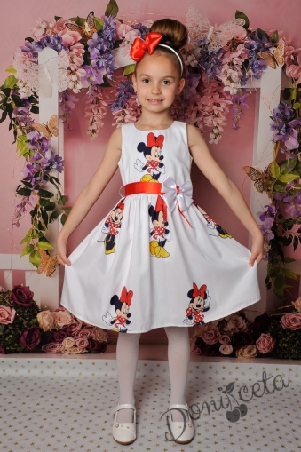 Официална детска рокля с Мини Маус
