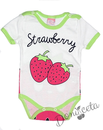 Бебешко боди с ягодки
