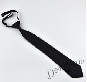 Вратовръзка в цвят черно за момче 1