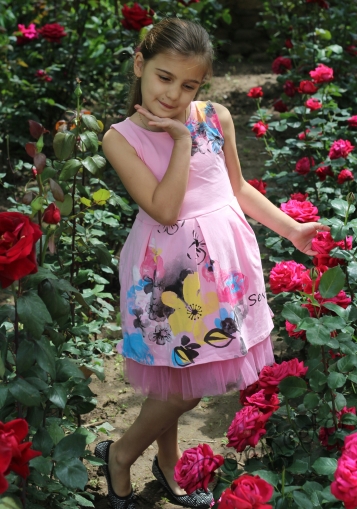  Summer Children's Flower Dress