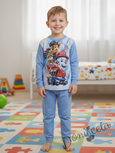 Детска пижама с кученца 