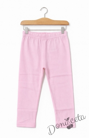 Детски дълъг клин в розово за момиче