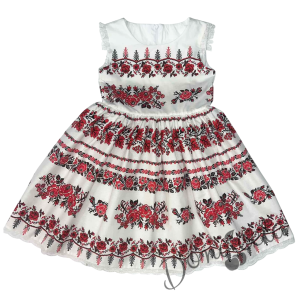 Детска рокля без ръкав с фолклорни етно мотиви тип народна носия 853634410 1