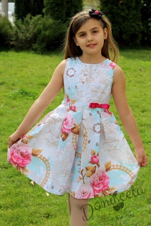 Детска рокля на цветя 94238