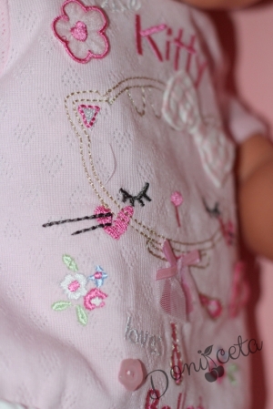 Бебешки комплект за момиче от блузка с клин