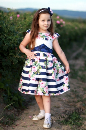 Официална детска рокля на цветя Матилда