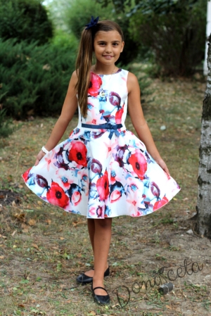 Официална детска рокля на цветя Вила