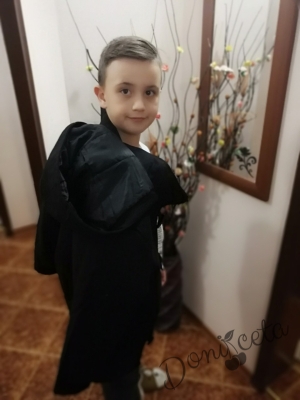 Детско зимно палто в черно