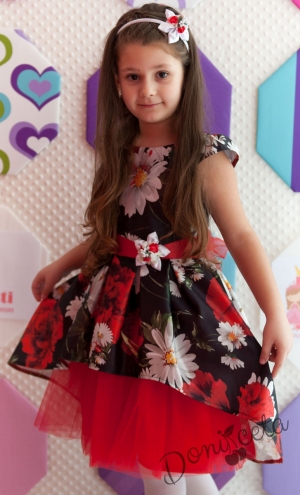 Официална детска рокля на цветя Тея