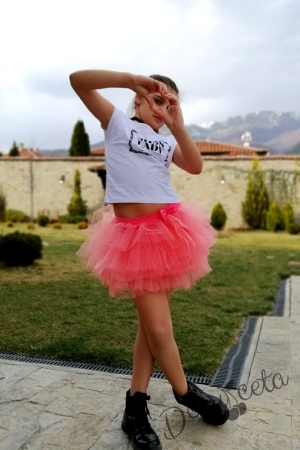 Children's skirt in pink