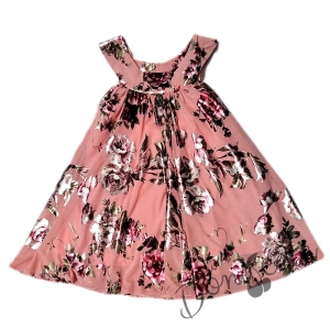 Summer children's dress in with a heart