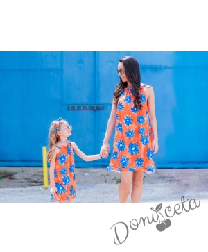 Детска ефирна рокля от колекция Майки и дъщери
