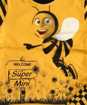 Бебешка пижама с пчеличка