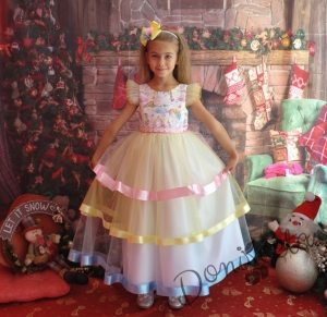 Официална детска дълга рокля с Еднорог