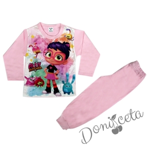 Детска пижама с картинка на Аби в розово