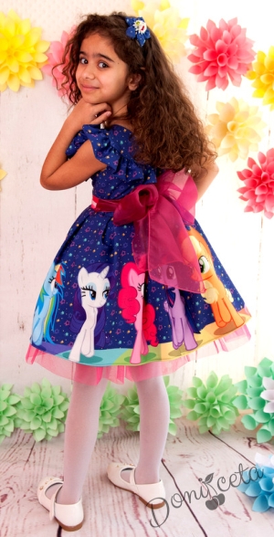 Официална детска рокля с малките Понита