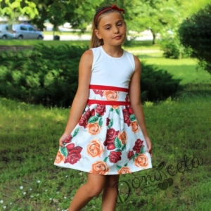 Детска рокля с розички