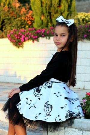 Детска рокля с болеро Сисилия