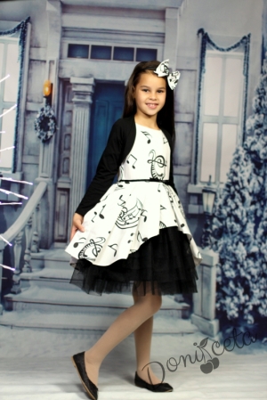 Детска официална рокличка с болеро Кларисия