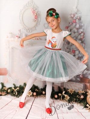 Детска официална рокля със Снежко