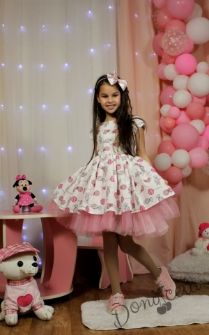 Детска рокля с бонбони
