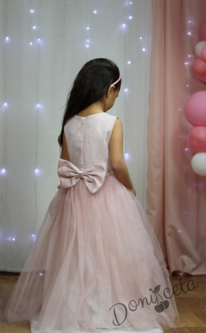 Официална дълга детска рокля
