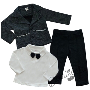 Комплект от сако,блузка и панталонки 564477