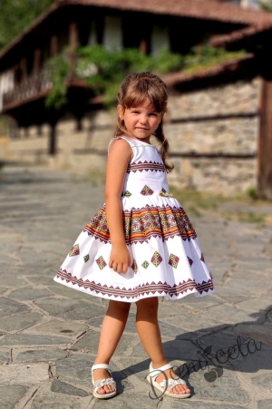 Детска рокля с фолклорни/етно мотиви тип носия 876429