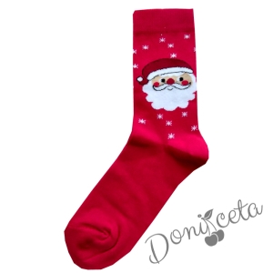 Коледни чорапки в червено с Дядо Коледа 8634431