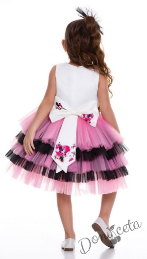 Детска рокля с Мини Маус с тюл 