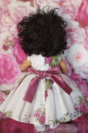 Официална детска рокля с цветя 227РЛН 2