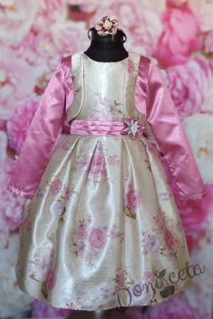 Официална детска рокля на цветя 228 2