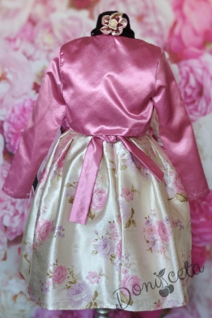 Официална детска рокля на цветя 228 3