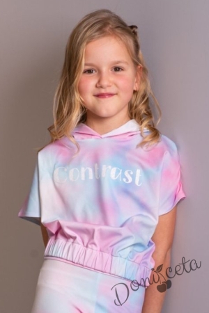 Детски комплект за момиче в пастелни цветове  2