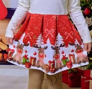 Summer children's dress in red