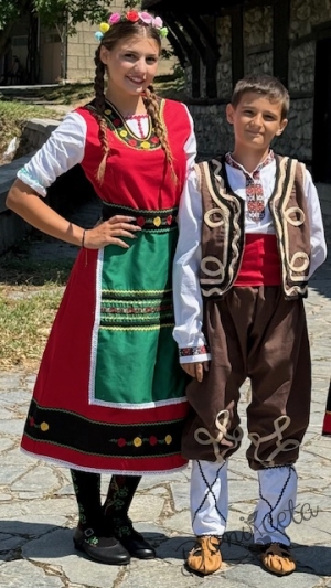 Дамски скарпини в черно с ток 1.7см.
