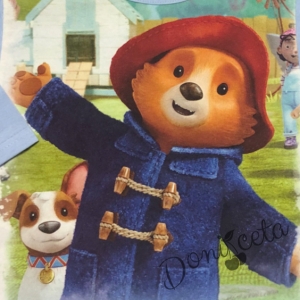 Детска пижама за момче в синьо с мечето Ппадингтън 2