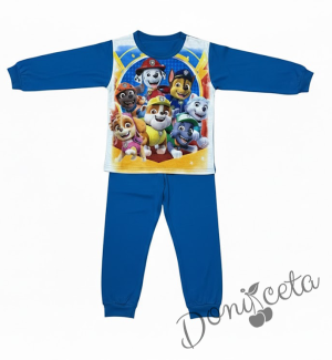 Детска пижама в тъмносиньо с Пол Патрул