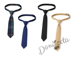 Вратовръзка в цвят синьо за момиче